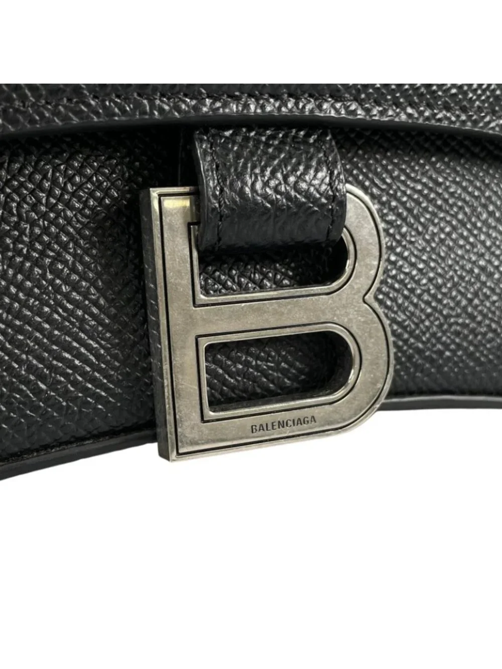 Balenciaga Downtown Cross Bag XS Shoulder Bag Leather Black